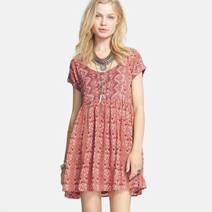 Free People Sundown Babydoll Dress Size XS